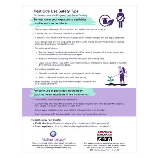 Pesticide Use Safety Tips