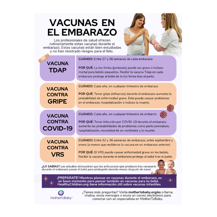 Gráfico sobre las vacunas en el embarazo - Image 2